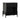 Modern Fluted Drawer Nightstand With Open Cubby Coastal