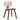 Casson - Boucle 7 Walnut Side Chair (Set of 2) - White / Walnut