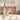 X-Frame Console Table, Angled Cross Leg Design, Rounded Edges - Natural
