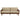 3 Seater Sofa With Rattan Armrests