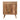 Larissa - T Bar Raised Cabinet - Brown