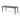 Farmhouse Charm Dining Table With Square Leg