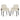 Indoor Dining Chair (Set of 2) - Beige / Brown