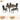 6 Piece Dining Table Set & Bench And Chairs For Dining Room - Dark Walnut