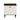 Carena - Night Stand With USB - White / Walnut