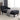 Velvet Chaise Lounge, Button Tufted Right Arm Facing Lounge Chair With Nailhead Trim For Living Room - Black
