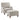 Candor - Chair And Ottoman Set - Beige