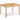 Della - 3 Piece Solid Wood Kids Table & Two Chair Set - Natural