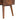 Inlay - Geo Brass Bedside Table - Chestnut