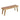 Artisan - Handcrafted Mango Wood Bench Rustic Boho Style - Natural