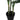 42" Tall, Artificial Plant, Evergreen Tree, Indoor, Faux, Fake, Floor, Greenery, Potted, Decorative - Green / Black