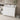 43" Bathroom Vanity With Artificial Marble Carrara Top Set, Multi Functional Cabinet With Doors And Drawer - White