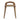 Woven Raised Back Stool - Oak