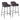 Daniella - Industrial Fixed Height Bar Stool (Set of 2)