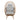 Ellis - Outdoor Wicker High Back Lounge Chair, Teak Finished Leg - Light Brown / Beige