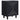 3 Drawer Nightstand - Black - Wood