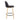 Toriano - Contemporary Modern Fixed Height Counter Stool Swivel With Round Footrest (Set of 2)