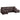 Convertible Sectional, Storage Chaises, Pull Out Middle Section - Chocolate
