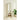 Elise - Slim Modular Wood Closet Cabinet With Mirror In Durable Melamine Construction - White