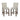 Upholstered Counter Stool With Nailhead Trim (Set of 2)