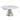Fashion Modern Sintered Stone Dining Table With Multi Functional Retractable Design - White