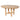 Extendable Oval Dining Table With Leaf