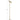 Thames - Floor Lamp - Brass / White