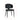 Modern Design Dining Chairs (Set of 2) - Black