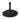 Stylish Concrete Umbrella Base With Iron Support Pole - Black