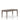 Rustic Dining Table Two Storage Drawers And Leaf - Gray