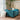 Unwind Upholstered Square Ottoman With Button Tufted Diamond Stitch - Teal
