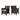 Outdoor Rattan Dining Chair With Straight Legs And Sloped Arms