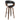 Swivel Bar Stool Elegant Design With Upholstery - Walnut
