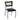 Tania - Contemporary Dining Chair (Set of 2) - Black / Rattan Back