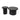 Fluted Cylinder Side Tables, Round End Tables For Living Room (Set of 2) - Black