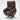 180 Degree Recliner Chair With Wireless Charging, Lumbar Support, And Dual Motor Lift - Brown