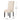 Pertica - Dining Chair Contemporary Design Wood Fabric - Natural