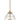 Ember - 3 Candle Lights Chain Pendant - Clear / Gold