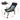 Camping Lounge Chair, Portable Folding Reclining Camping Chair With Adjustable Backrest For Indoor And Outdoor Camping Beach Hiking Fishing - Green / Black