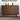 Caroline - Mid-Century Modern Solid Wood Dresser - Brown