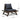 Aticus - 4 Person Outdoor Seating Group With Cushions, Slatted Club Chair - Dark Gray