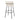 Cinch - Glam / Art Deco Fixed Height Barstool With Swivel & Round Footrest (Set of 2)