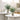 13" Tall, Artificial Plant, Eucalyptus Grass, Indoor, Faux, Fake, Table, Greenery, Potted, Decorative (Set of 2) - Green / White