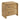 2 Drawer Nightstand With USB Charging - Brown
