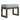Milltown - Small Ottoman Bench - Stone Gray
