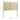 Barkley - Cane Headboard With Adjustable Height