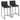 Mason Mara - Contemporary Fixed Height Quality Counter Stool (Set of 2)