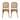 Vintage Style Dining Chairs (Set of 2)