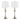 Flint - Contemporary Table Lamp Built In USB Port (Set of 2)