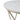 Gabon - Accent Table - White / Gold